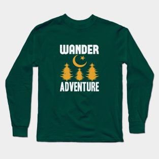 wander adventure Long Sleeve T-Shirt